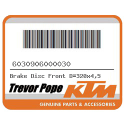 Brake Disc Front D=320x4,5
